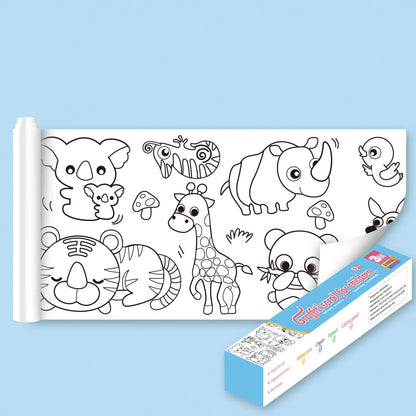 Coloring Sheets with Pencils