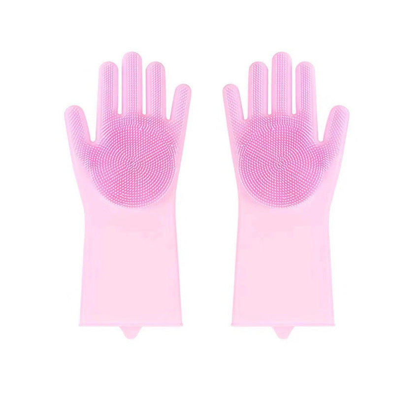 Silicone Scrubbing Gloves