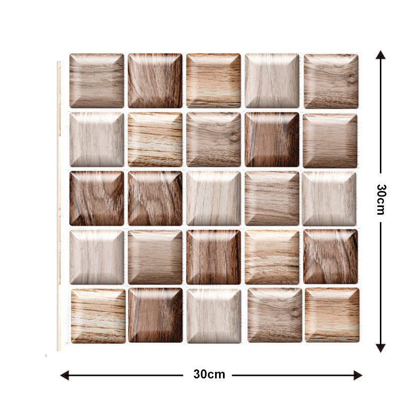 Self-Adhesive Wall Tiles (Set of 10)