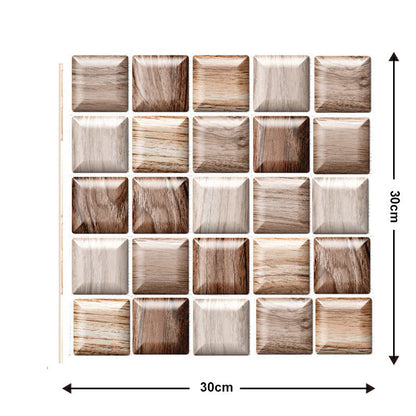 Self-Adhesive Wall Tiles (Set of 10)