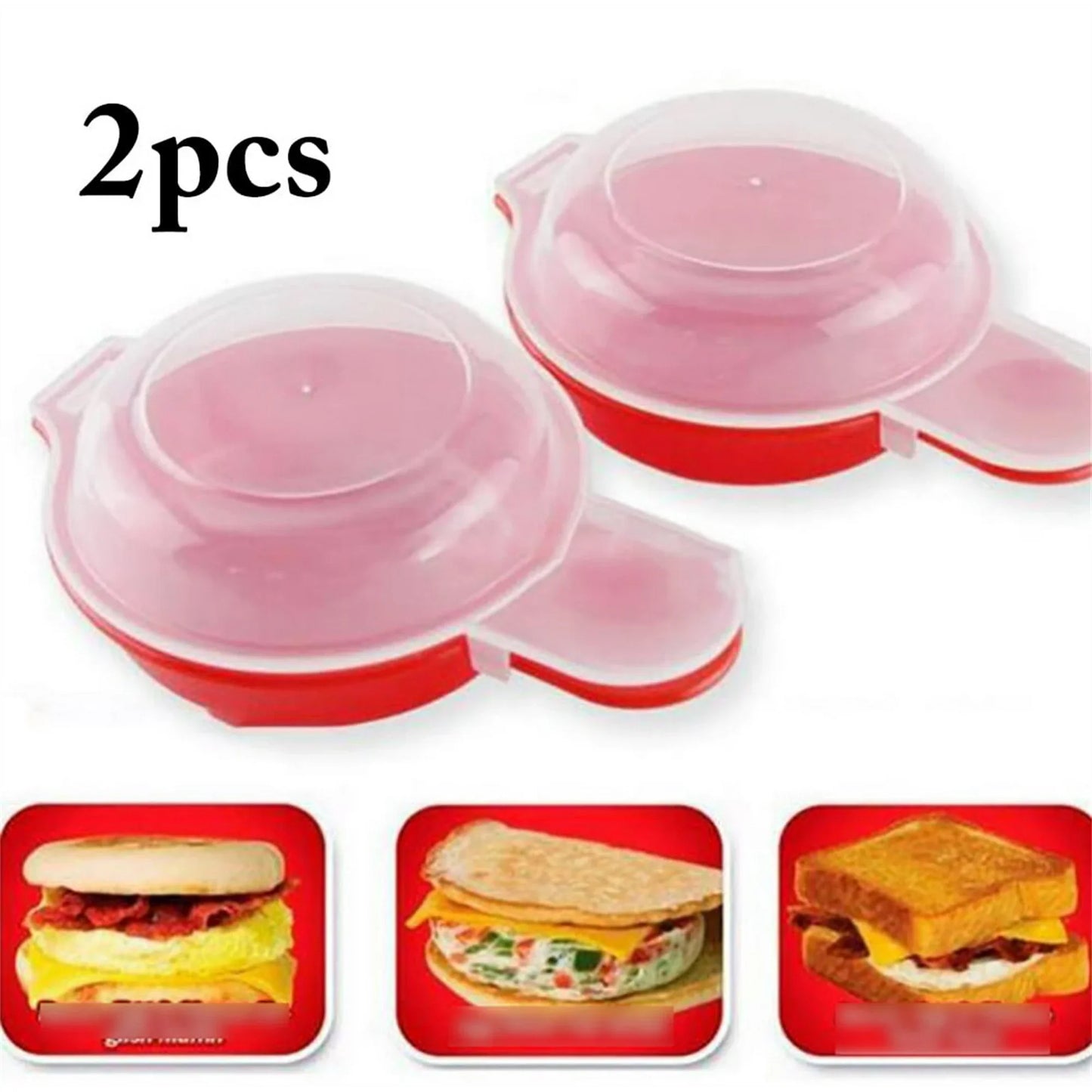 Microwave Egg Poachers (2pcs)