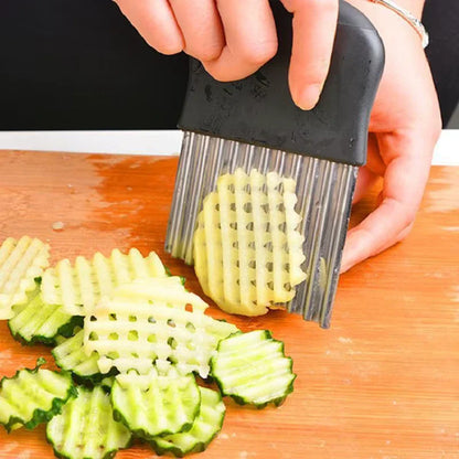Stainless Steel Crinkle Cutter