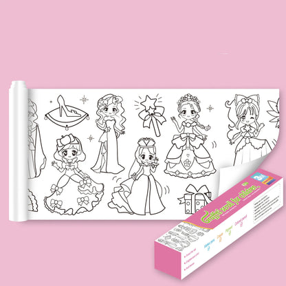 Coloring Sheets with Pencils