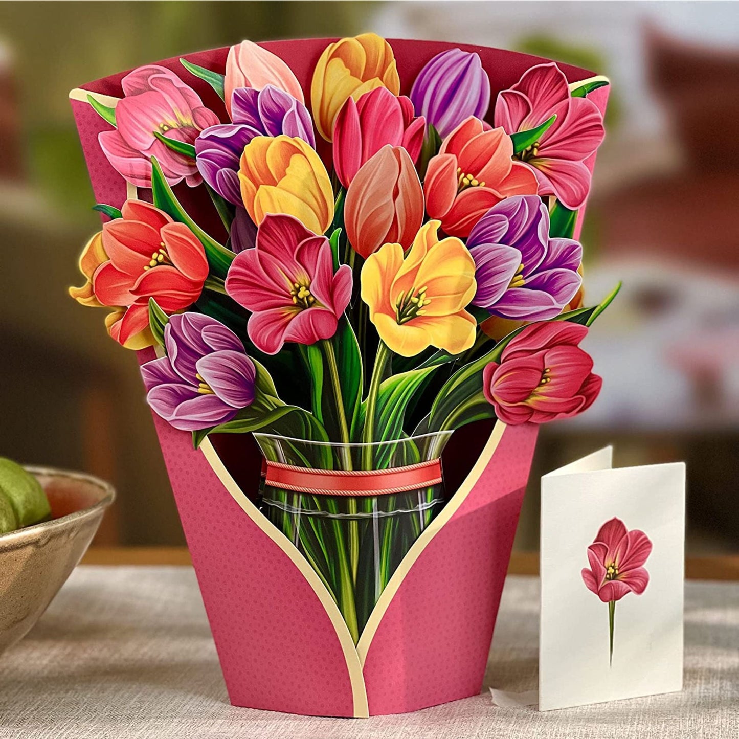 3D Pop-Up Flower Bouquet