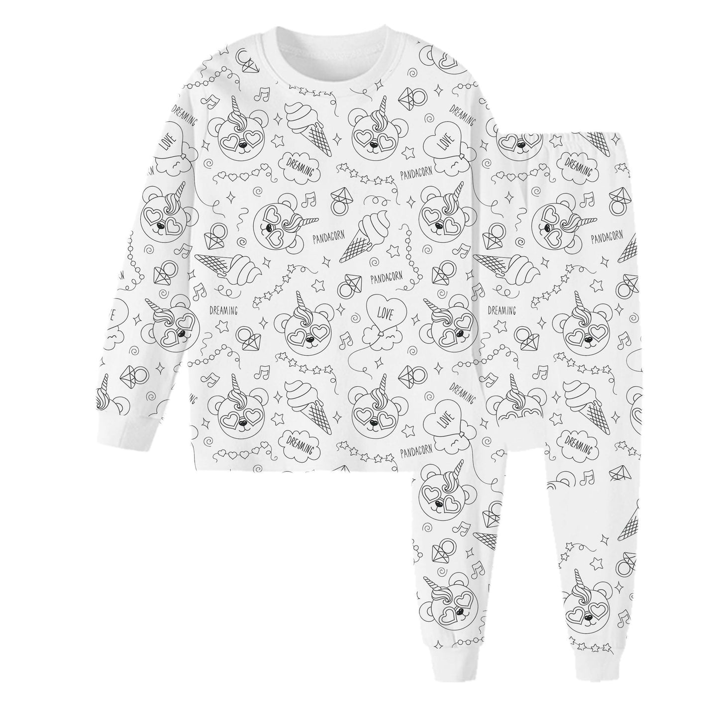 Creative Pajama Set for Kids