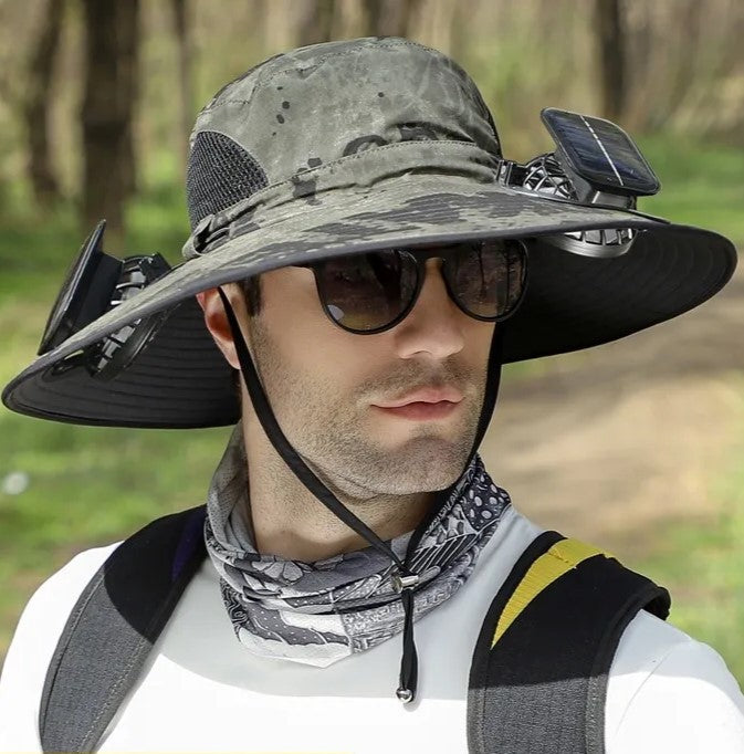 Solar Fan Hat