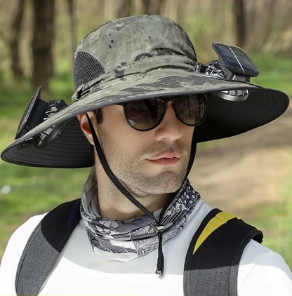 Solar Fan Hat