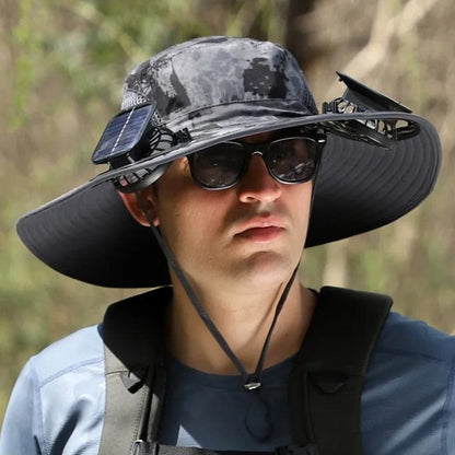 Solar Fan Hat