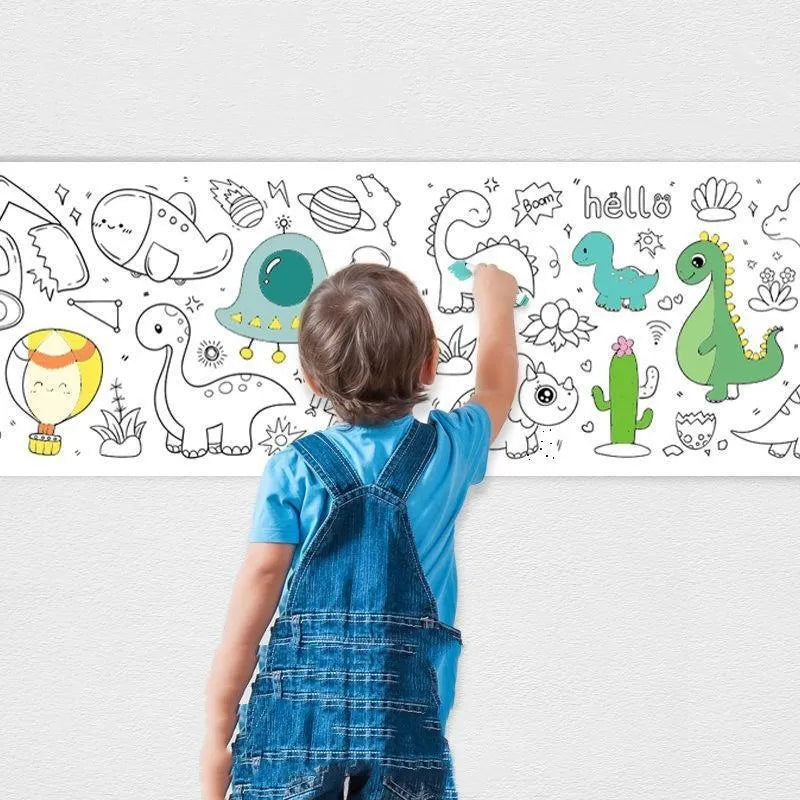Coloring Sheets with Pencils