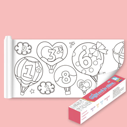 Coloring Sheets with Pencils