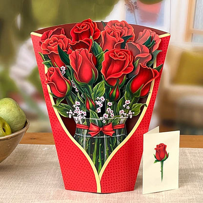 3D Pop-Up Flower Bouquet