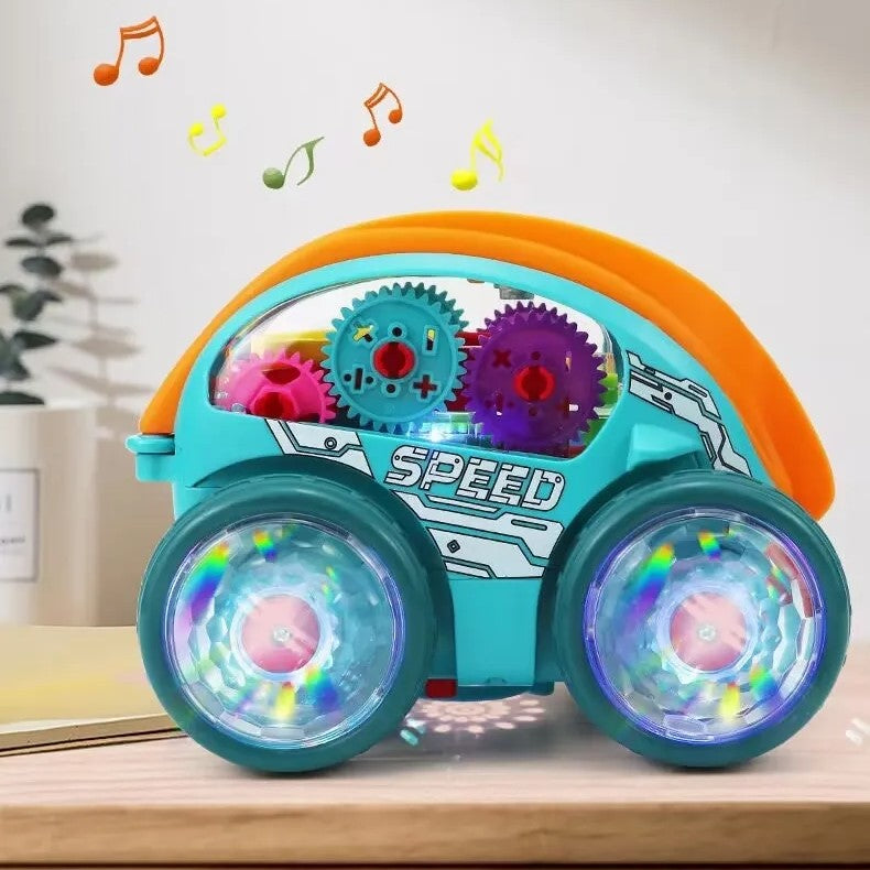 Musical Toy Car with LED Lights