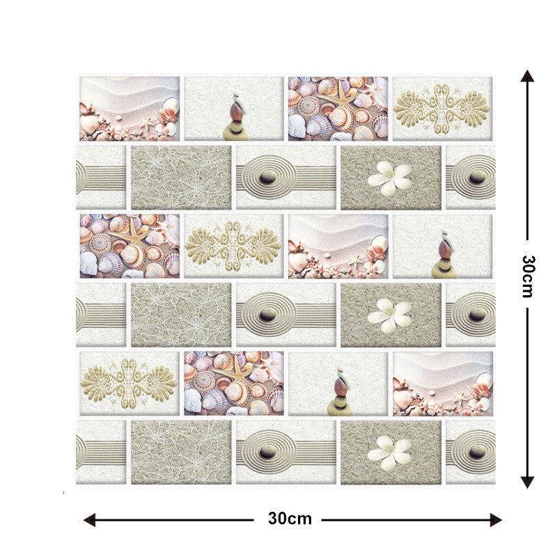 Self-Adhesive Wall Tiles (Set of 10)