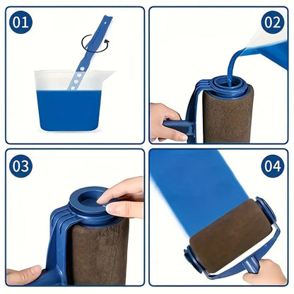 Refillable Paint Roller Brush