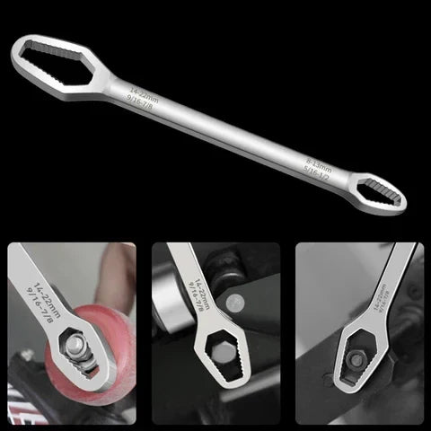 Multi-Size Adjustable Wrench