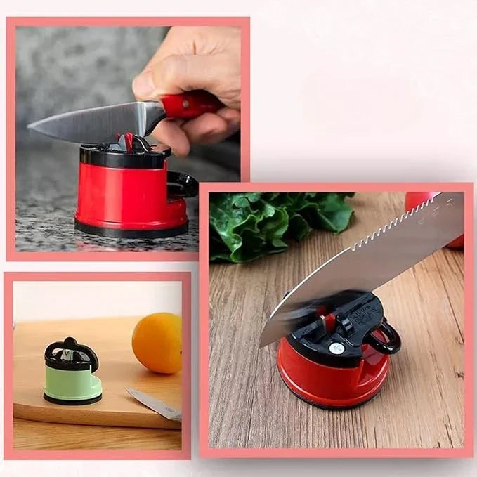 Knife Sharpener with Suction Base