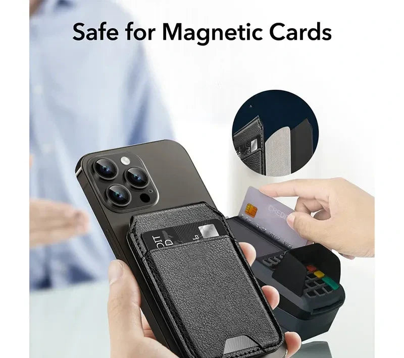 Phone Card Holder with Foldable Stand