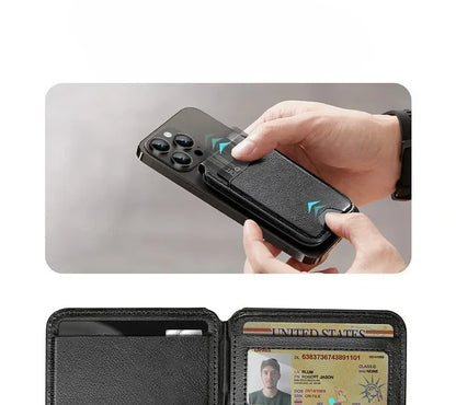 Phone Card Holder with Foldable Stand