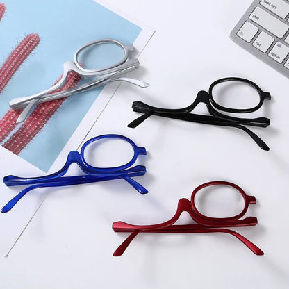 Flip Lens Makeup Glasses