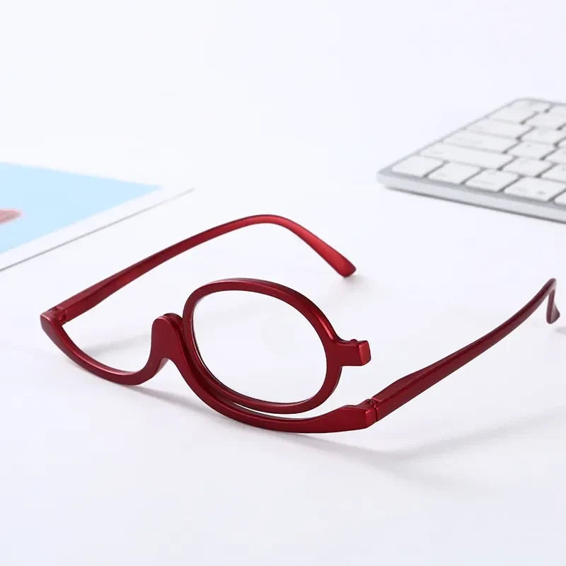 Flip Lens Makeup Glasses