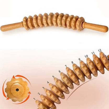 Full Body Wooden Massage Roller