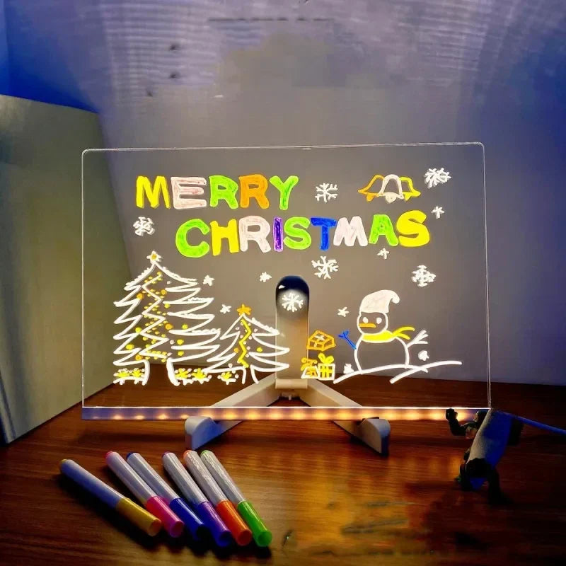 LED Glow Drawing Board