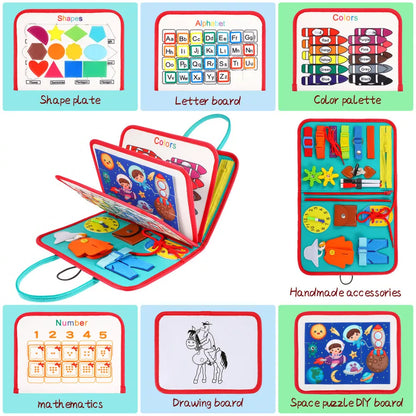 Interactive Busy Book for Kids